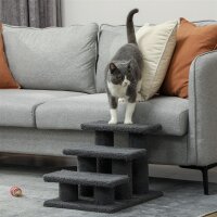 Katzentreppe 3 Stufen Tiertreppe Treppe für Katze...