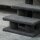Katzentreppe 3 Stufen Tiertreppe Treppe für Katze Haustiertreppe 45 x 35 x 34 cm Dunkelgrau