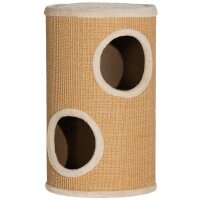 Katzenbaum mit viel Platz, Plüschbezug,...