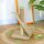 Kratzbaum mit Kratzbrett, Spielball, Noppenstruktur/Sisal, 54 cm, Hellbraun