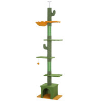 Höhenverstellbarer Kratzbaum 230-275 cm,...
