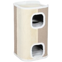 Kratztonne für Katzen, Katzenbaum, 3 Ebenen, robust,...