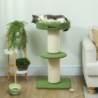 Katzenbaum 91cm Spielbaum mit Katzenbett, Plattform...