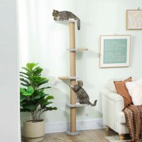 Katzenkratzbaum, 5-stufiges Design, Spielzeug,...
