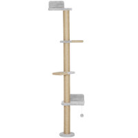 Katzenkratzbaum, 5-stufiges Design, Spielzeug,...