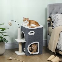 Katzenkratzbaum, Top-Liegefläche, 2-stöckiges...