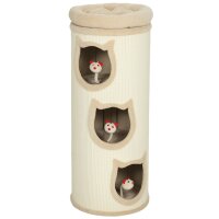 Katzenkratzfass, 96 cm, 4-Ebenen-Katzenturm mit...