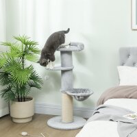 Katzenkratzbaum, Sisalpfosten, mehrstufig,...