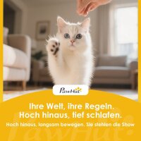 2 Meter hoher Kratzbaum Große für 2-3 Katzen, Kratzpfosten, Höhlen, Hängematte, Verstecke, mehrstöckiges Design, Sisal, Holz, Plüsch, Beige