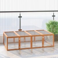 Hasenstall Kaninchenstall aus Holz Winterfest...