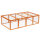 Hasenstall Kaninchenstall aus Holz Winterfest Kaninchenkäfig mit aufklappbar Dach 181x100x48 cm Kleintierstall Hasenkäfig für Kleintiere Kaninchen Meerschweinchen Indoor Outdoor Natur