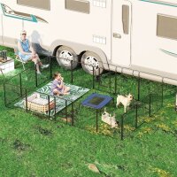 Welpenlaufstall, 16-teilig Welpenauslauf faltbar mit...
