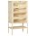 Hamsterkäfig aus Holz 5 Etagen Nagarium Nagerkäfig Kleintierkäfig mit Gitterdach Rampen, Holzkäfig Mäusekäfig groß Käfig für Hamster Zwerghamster 60 x 40 x 120 cm Naturholz