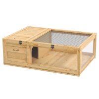 Schildkrötenhaus aus Holz, Schildkrötengehege...