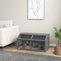 Hamsterkäfig, Kleintierkäfig aus Holz,...