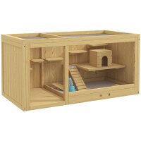 Kleintierkäfig Nagekäfig, Tannenholz, inkl,...