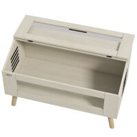 Reptilienbox, Eidechsenkasten, 140 Liter, Heizkissen-kompatibel, Glasfenster