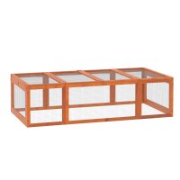 Freilaufgehege für Kleintiere Aufklappbares Dach...