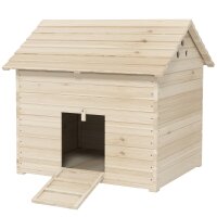Entenhaus mit aufklappbarem Kippdach, Geflügelhaus...