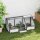 Schildkrötenbox, Outdoor Schildkrötengehege, bodenloses Design, leicht zu öffnen, Schildkrötenhaus, Weiß