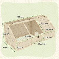 Schildkrötenbox, Outdoor Schildkrötengehege, bodenloses Design, leicht zu öffnen, Schildkrötenhaus, Natur