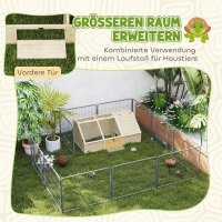 Schildkrötenbox, Outdoor Schildkrötengehege, bodenloses Design, leicht zu öffnen, Schildkrötenhaus, Natur
