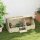 Schildkrötenbox, Outdoor Schildkrötengehege, bodenloses Design, leicht zu öffnen, Schildkrötenhaus, Natur