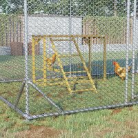 Hühner-Spielgerüst mit Schaukeln und Leiter,...