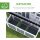 Hühnerstall mit Nestkasten für 3-4 Hühner, Wasserfestes Dach, Fichtenholz, Kunststoff, 100 x 86 x 100 cm, Hellgrau
