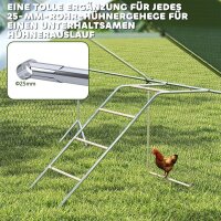 Hühner Spielgerüst aus Holz, Spielplatz für Hühnern mit Hühnerstangen, verstellbar Schaukel, 82 x 150 x 110 cm Silber