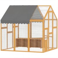 Hühnerstall 3,07㎡ Freilaufgehege Holz mit...