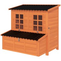 Hühnerstall mit Nestkasten für 3-4 Hühner,...