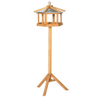 Vogelhaus mit Ständer wetterfestes Vogelfutterhaus...