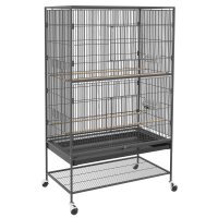 Vogelkäfig inklusive Sitzstangen, Vogelspielzeug,...