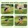 Hundewippe für Agility Training, rutschfest, bis 50 kg belastbar, 180 x 30 x 30 cm