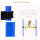 Agility Set höhenverstellbar Hunde Agility-Ausrüstung mit Hundetunnel 4 Slalomstangen Tragetasche Blau