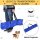 Agility Set Hunde 3-teiliges Agility-Ausrüstung für Hundetraining Steckhürdenset mit 6 Slalomstangen höhenverstellbar Hürden Sprungreifen Tragetasche Agilityset für Spiele Training