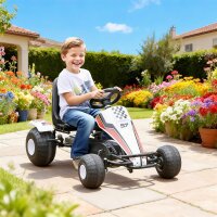 Gokart, Tretauto mit verstellbarem Sitz, Bremse,...