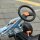 Gokart Tretauto mit Handbremse, verstellbarem Sitz, Pedal, Vor- und Rückwärtsgang, Kettcar Tretfahrzeug Kinderfahrzeug Kinderspielzeug Pedal-Gokart für Kinder ab 3 Jahren Hellblau