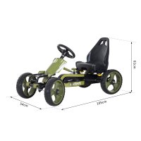 Go Kart Tretauto Tretfahrzeug mit Handbremse...