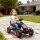 Kinder-Gokart, mit Pedalen, verstellbarem Sitz, In- und Outdoor, ab 5 Jahren, Rot+schwarz, 121 x 58 x 61 cm