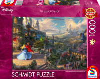 Thomas Kinkade - Sleeping beauty dancing in the enchanted...