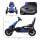 Go Kart Pedal Go Kart Rückwärts-uns Vorwärtsgang, für Kinder von 3 bis 8 Jahren, Blau