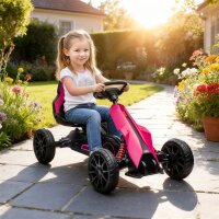 Go-Kart, Kinderfahrzeug mit verstellbarem Sitz,...