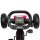 Go-Kart, Kinderfahrzeug mit verstellbarem Sitz, Tretfahrzeug, Tretauto mit Handbremse, 3-8 Jahre, Outdoor, Rosa