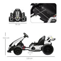 4 V Elektro Go-Kart für Kinder Bis 12 Km/h Gokart...