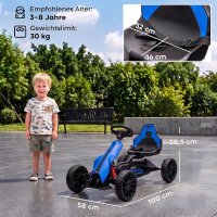 Elektro Go-Kart für Kinder 3-5km/h Gokart mit 2-Fach...