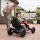 Elektro Go-Kart für Kinder 3-5km/h Gokart mit 2-Fach verstellbarem Geschwindigkeit, Sicherheitsgurt, EVA-Räder für 3-8