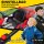 Go-Kart für Kinder, Elektro-Kart mit Hupe und Musikfunktion, verstellbarer Sitz, bis 12 km/h, Kunststoff, Metall, Rot