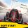 Go-Kart für Kinder, Elektro-Kart mit Hupe und Musikfunktion, verstellbarer Sitz, bis 12 km/h, Kunststoff, Metall, Rot